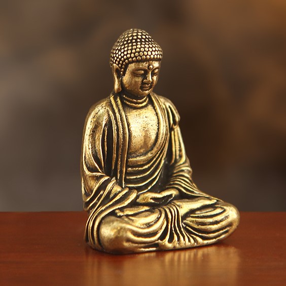 Buddha Statue Meaning & Symbolism: 6 Types Explained miniature brass buddha statue for meditation altar & zen decor | 3.5cm serene seated buddha figurine for mindfulness, yoga studio & spiritual gift