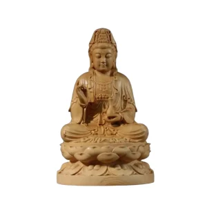 The Quiet Difference: Understanding Quan Yin and the Buddha Yabai Wood Guanyin Statue – 9cm (3.5") Natural Aromatic Figurine for Peace & Protection