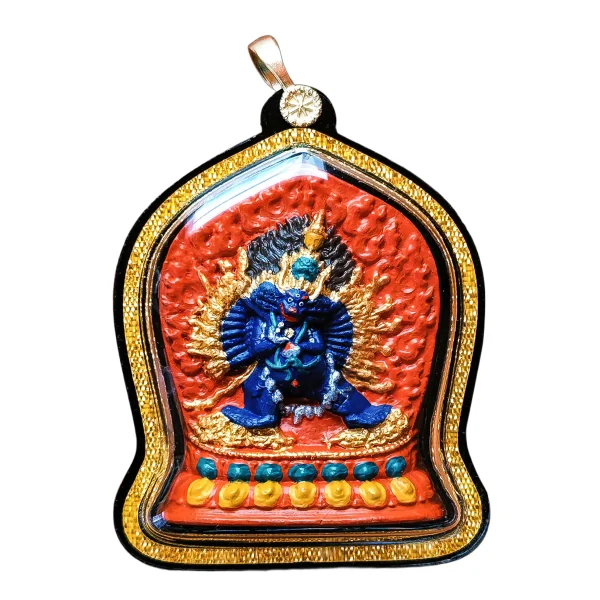 ComfyUI_00534_ 拷贝 Hand-Painted Tibetan Thangka Tsa-Tsa of Yamantaka