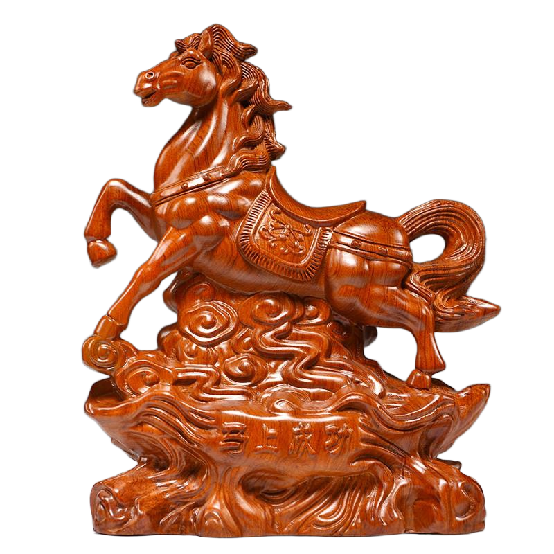 rosewood success horse sculpture for career advancement
