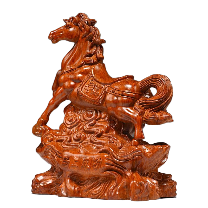 rosewood success horse sculpture for career advancement