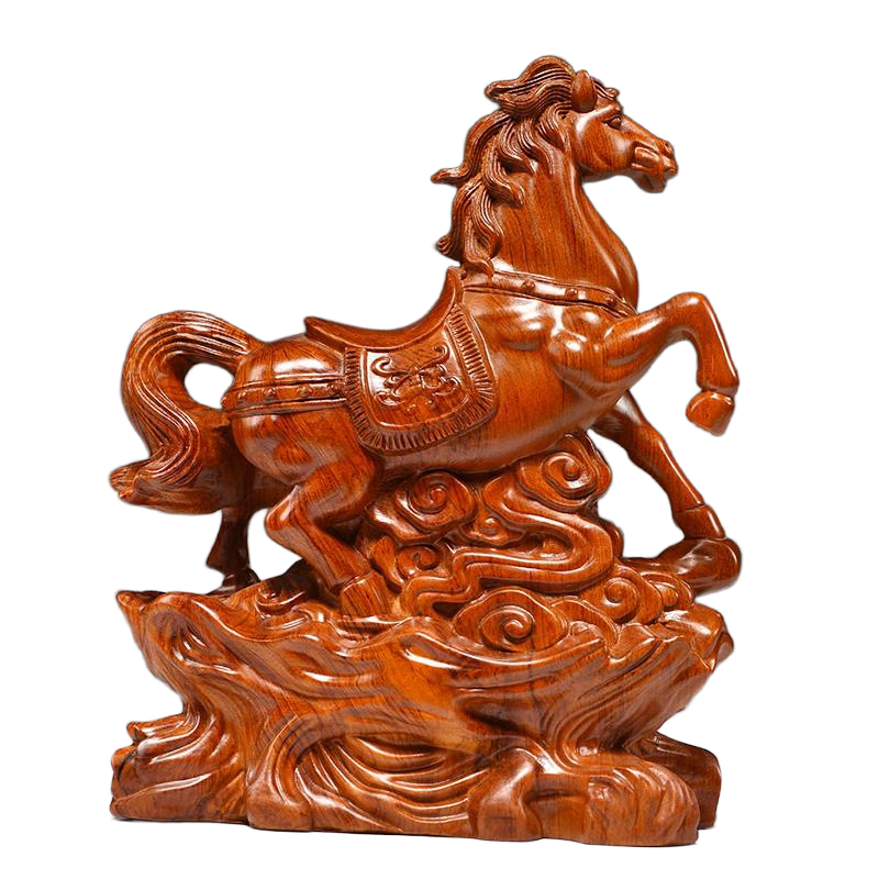 rosewood success horse sculpture for career advancement