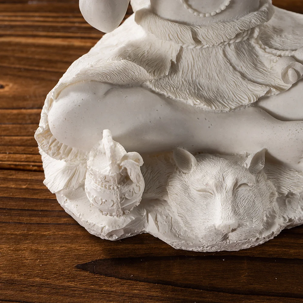 resin meditating lord shiva statue